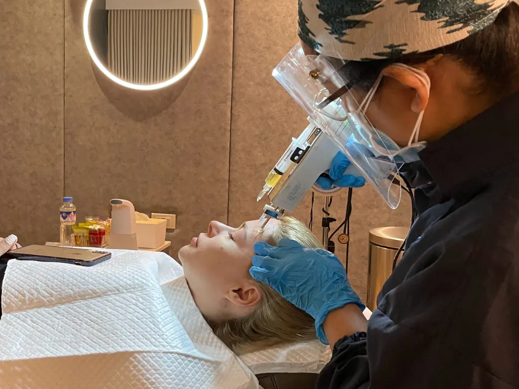 Mesotherapy is a medical procedure for anti-aging and hair fall in men and women